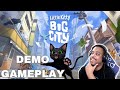 Exploring the big city with little kitty  demo gameplay  mdee14