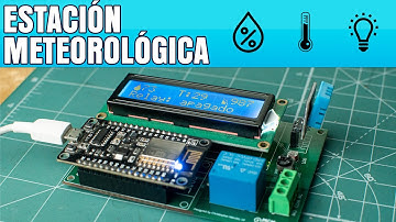 Estación meteorológica con Arduino | Humedad, Temperatura y luz + Relay | IoT con Ubidots