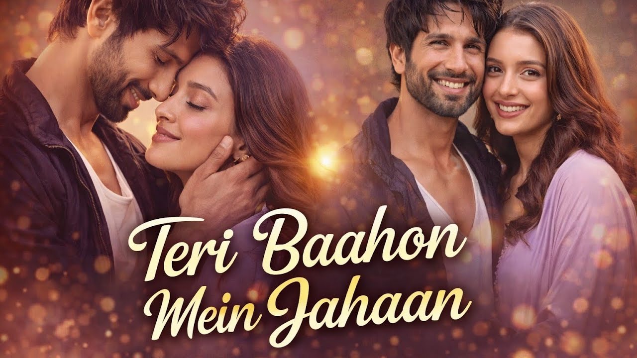 Teri Baahon Mein Jahaan | O Romeo Movie Song | Shahid Kapoor & Tripti Dimri | Official Music Studio