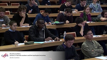 Dimitri Zvonkine : Lecture 3: Hurwitz numbers and the topological recursion