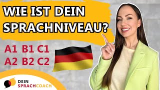 SPRACHNIVEAUS GENAU ERKLÄRT?? (Deutschniveau | Deutsch lernen | A1| A2 | B1| B2 | C1 | C2)