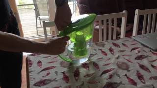 Opening the Health Metric Alkaline Water Pitcher Lid (without voice)