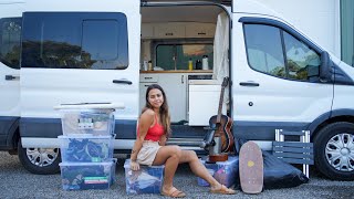 BACK TO VANLIFE (moving in - and then back out)