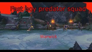 Fast Boy Predator Squad Warwick