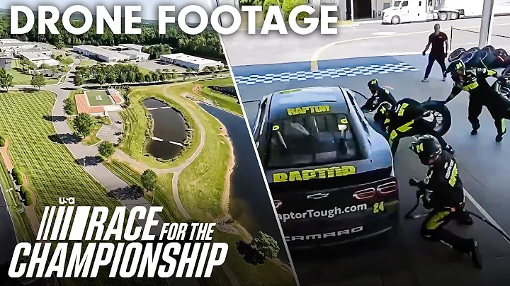 Drone Tour of NASCAR's Hendrick Motorsports | Race...