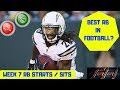 2018 Fantasy Football Lineup Advice  - Week 7 RB's Start/Sit Episode