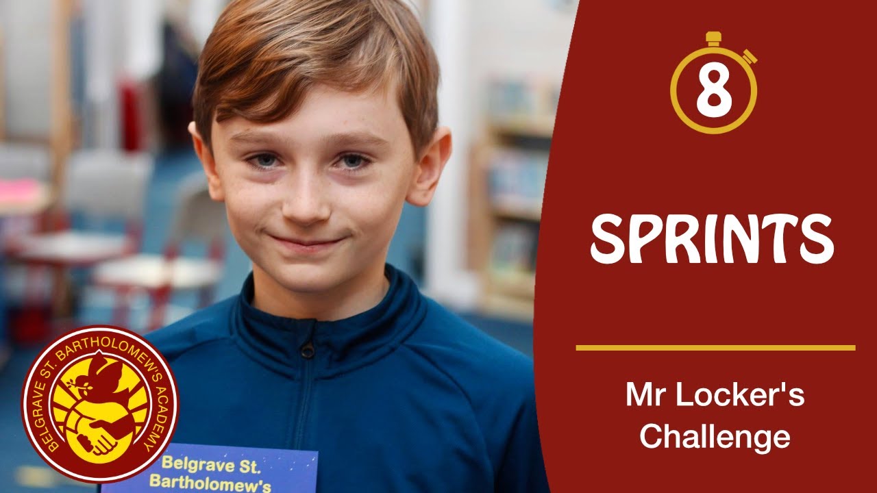 Sprints | Challenge #8 | Mr Locker's Challenge
