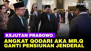 Kejutan Prabowo Angkat Qodari Alias Mr Q Jadi Kepala KSP Gantikan Pensiunan Jenderal TNI