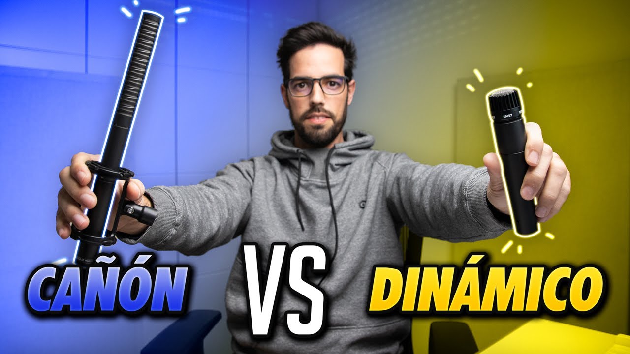 ¿MEJOR MICRÓFONO para YOUTUBE Y STREAMING? 🎙 Comparativa CAÑÓN VS DINÁMICO
