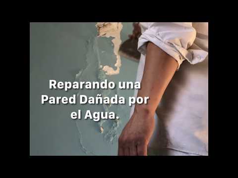 Vídeo: Reparación De Daños En Paredes De Yeso