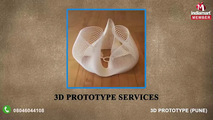 Prototyping and Modeling Service by 3D Prototype, Pune