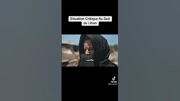 Situation Critique Au Sud Du Liban 