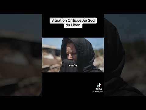 Situation Critique Au Sud Du Liban 