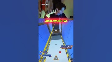 Aceu 1v3 on Zipline #apexlegends #shorts