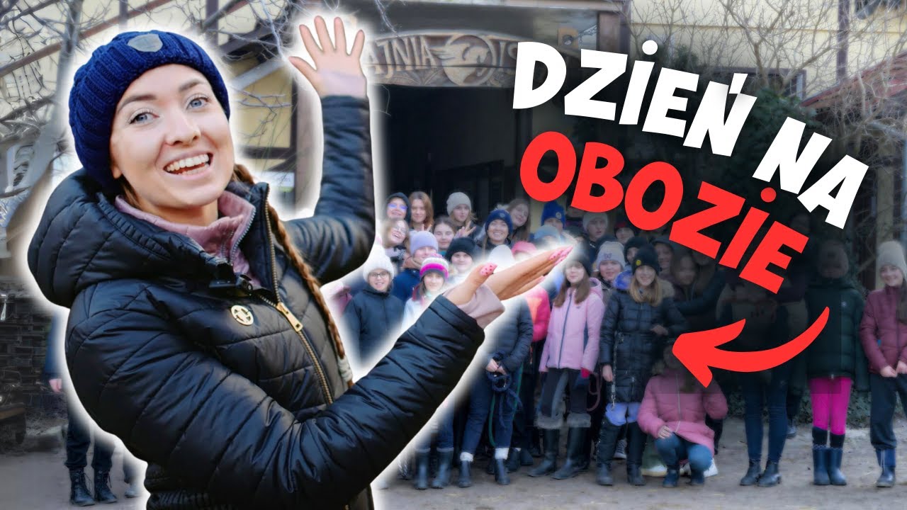 DZIEŃ na OBOZIE JEŹDZIECKIM w Stajni Iskra 🖤 Spędź ze MNĄ dzień 😱 VLOG Jesteście NIESAMOWICI 🙈