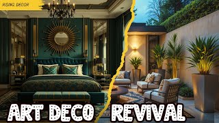 Art Deco Revival in 4K HD | Transform Your Home with Vintage Glamour #decoration #homedecor