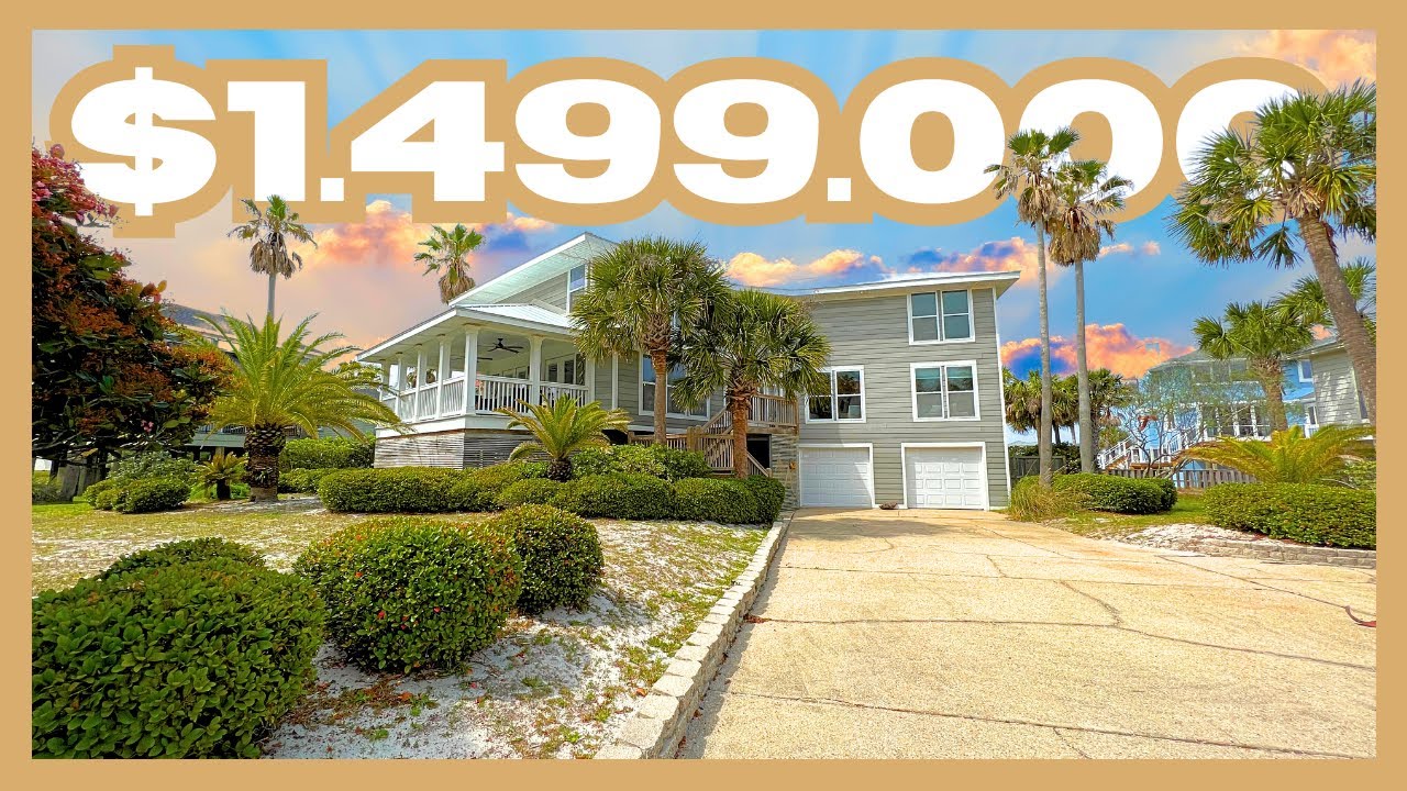 Beach Home For Sale Pensacola Beach FL 1.499.000 YouTube