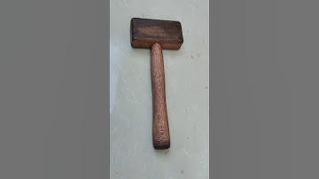 DIY mallet / Wood hammer #carpentry #woodworking #diy #tools
