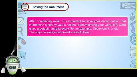 Introduction to MS Word 2010 Part 5 - Typing Text in Document | Computer Knowledge for Class 3 |Ch 3