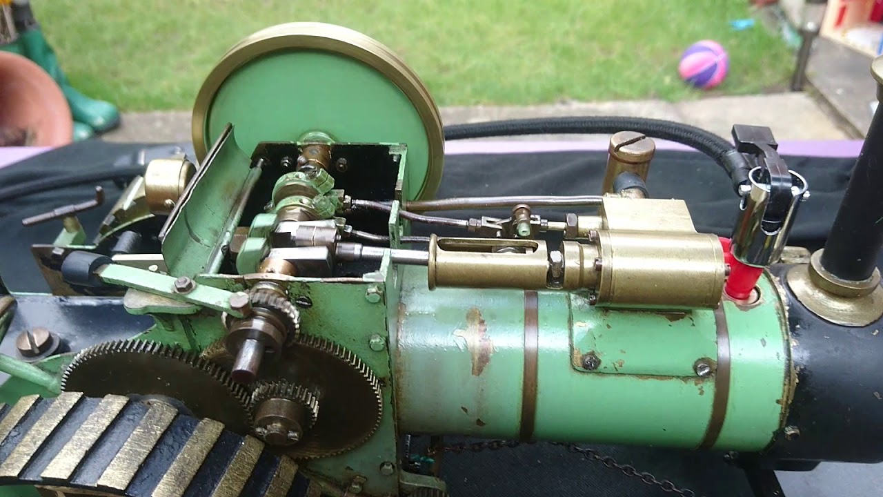 Bassett lowke traction engine after repairs. YouTube