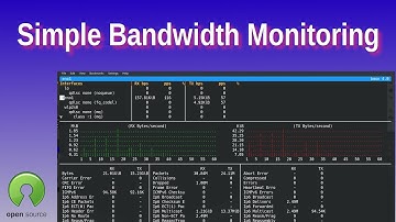 Simple Bandwidth Monitoring - Four Great Open Source tools for monitoring your system bandwidth.