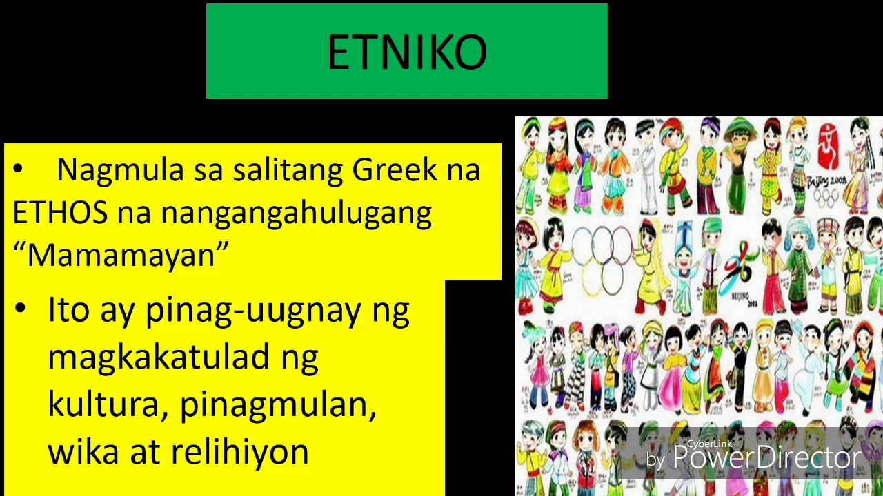 Isa Sa Mga Lahi At Pangkat Etniko Sa Pilipinas Brainly - pangkatbay