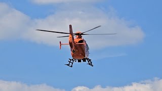 Christoph 3 D-HZSA Landung am Klinikum Merheim nach einem Einsatz in Windeck Sieg