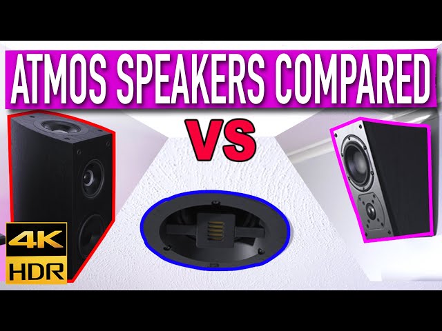 Which Dolby Atmos Speaker Type Sounds the BEST? [4K HDR] class=