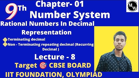 Number System - 08  NCERT | Class9 | + IIT FOUNDATION LEVEL @Maths Wallah - Mohit Saxena