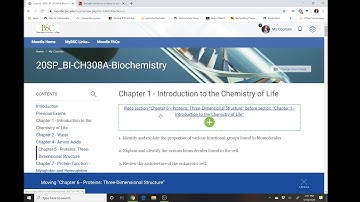 Moving/rearranging topics in moodle