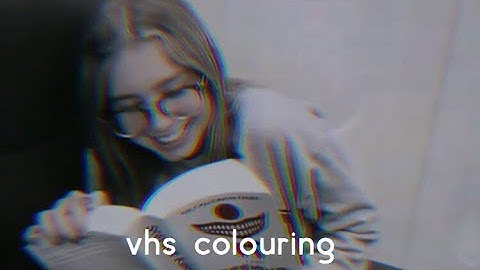 VHS colouring - videostar