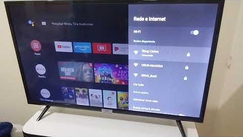 configurei a internet da smart tv tcl