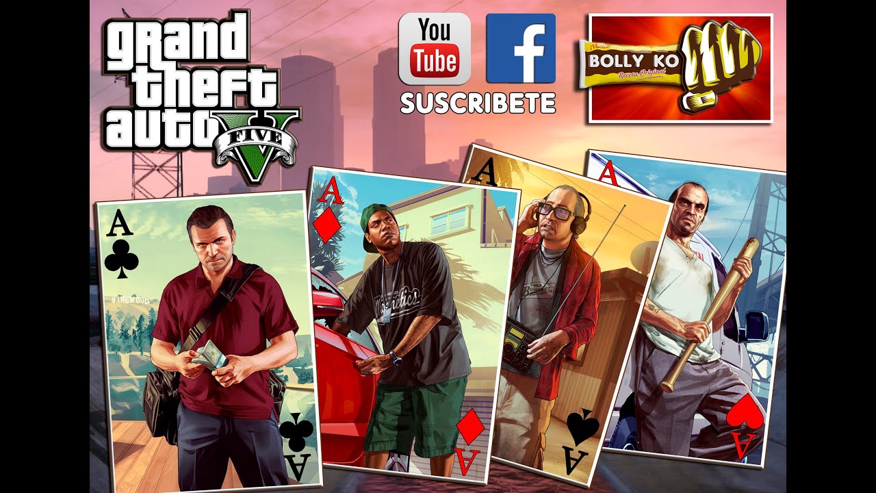 GTA 5 - Gameplay(HD), (español). games people play