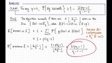 Lecture 14 Video 3: Locally Correcting Reed-Muller Codes