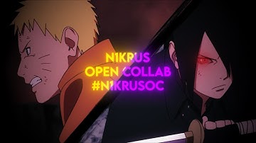 FLAWLESS | @n1krusedit Open Collab [AMV/Edit] #n1krusoc