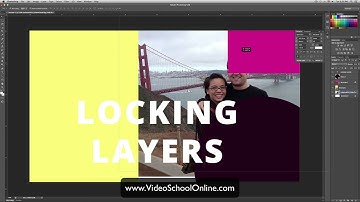 How to Lock and Unlock Layers in Photoshop | Video School Online