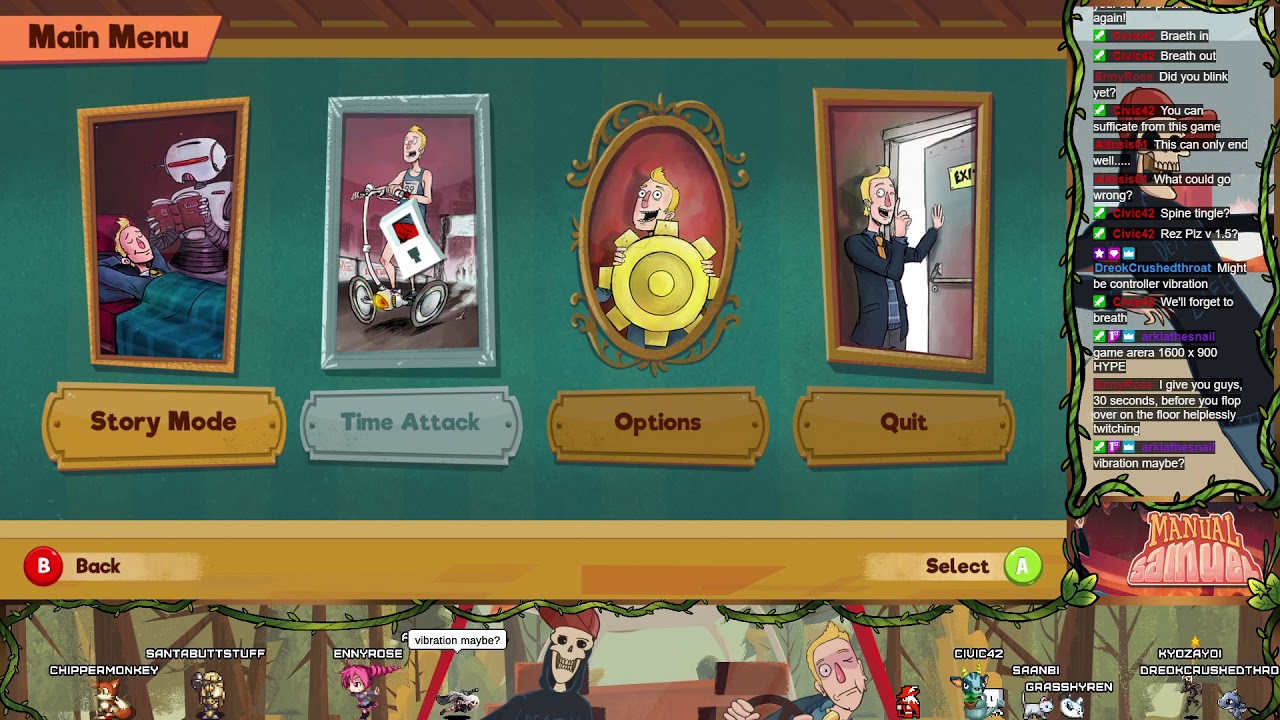 VOD 🌱 Manual Samuel (Full Playthrough) | Two people one body! | 2020/11/11