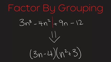 How to Factor by Grouping | Factoring Polynomial Functions