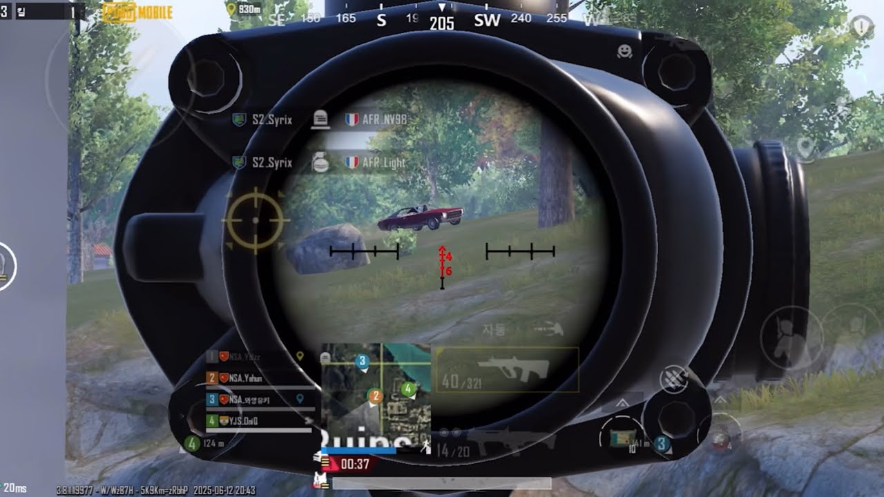 PUBGM | Highlights | 5Finger + Gyro | 모배 매드무비￼