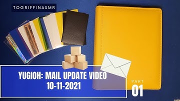 ASMR Yugioh: Mail Update Video 1 - VINTAGE Card Binder (Soft-Speaking, Whispering)