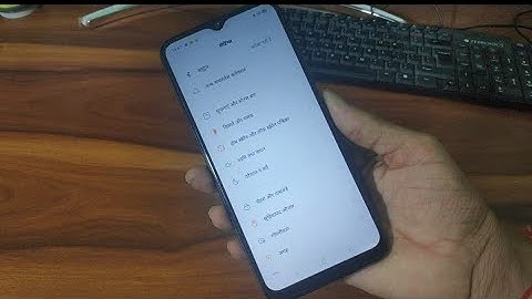 How to change language Hindi to English Realme mobile Settings