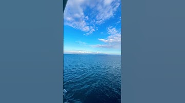 Sumbawa Indah! Nyebrang dengan view langit biru indah di sumbawa barat #sumbawa #sumbawabarat