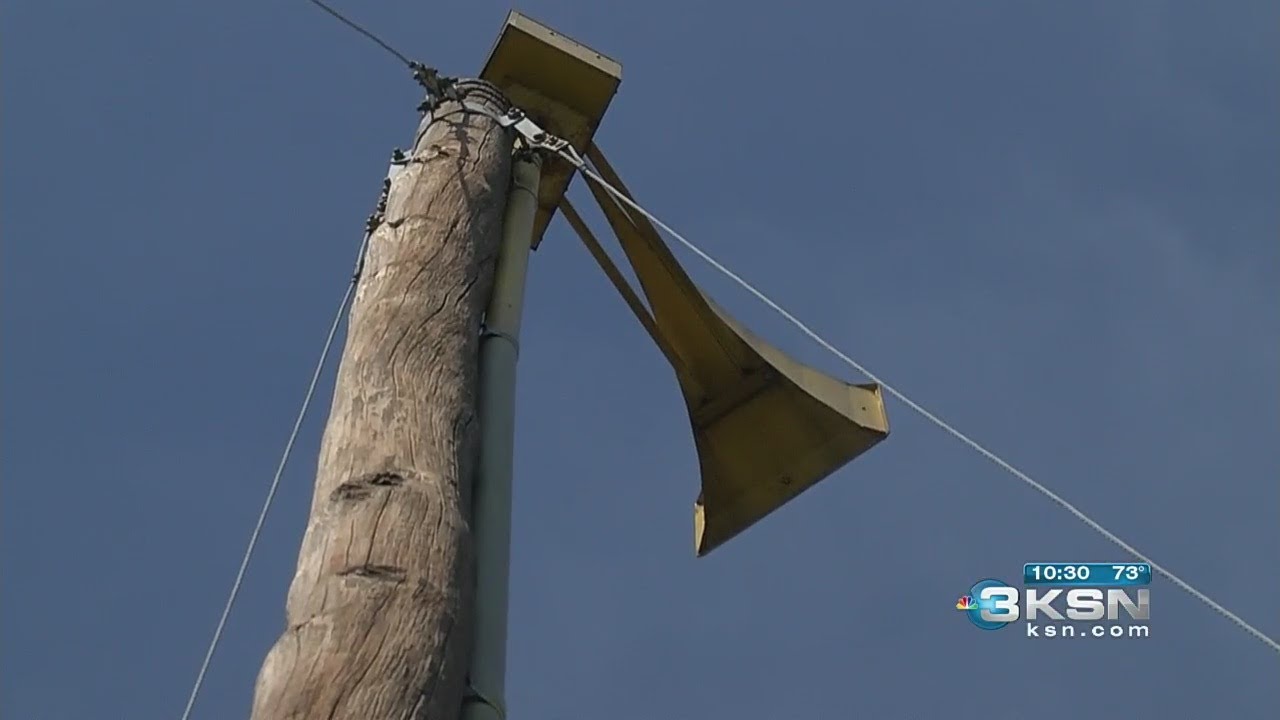New Storm Sirens in Reno County community - YouTube