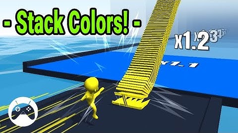 Stack Colors! Gameplay (Android / iOS)