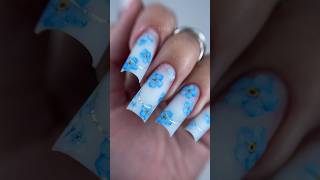 Цветочный маникюр #nails #nailart #нежныйманикюр #naildesign #маникюр2024