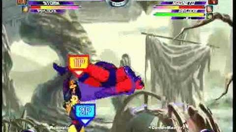 MvC2 Online (360): Brett (MSP) vs ComboMaster7 (Mag/Psy/Jill) 5 .:3.2.10:.