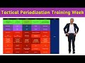 Tactical Periodization Training Week