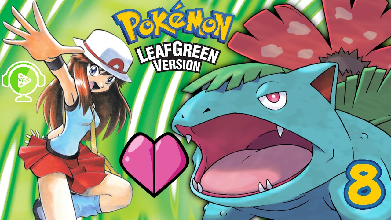 Pokémon LeafGreen | Episode 8: Cycling Road & Koga Gym Battle (Soul Badge)