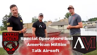 Special Operators Talk Airsoft with American MilSim