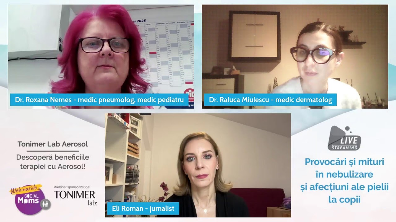 Provocări și mituri în nebulizare și afecțiuni ale pielii la copii